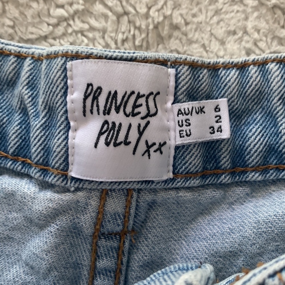 Princess Polly | Ariya Denim Shorts - Picture 6 of 7